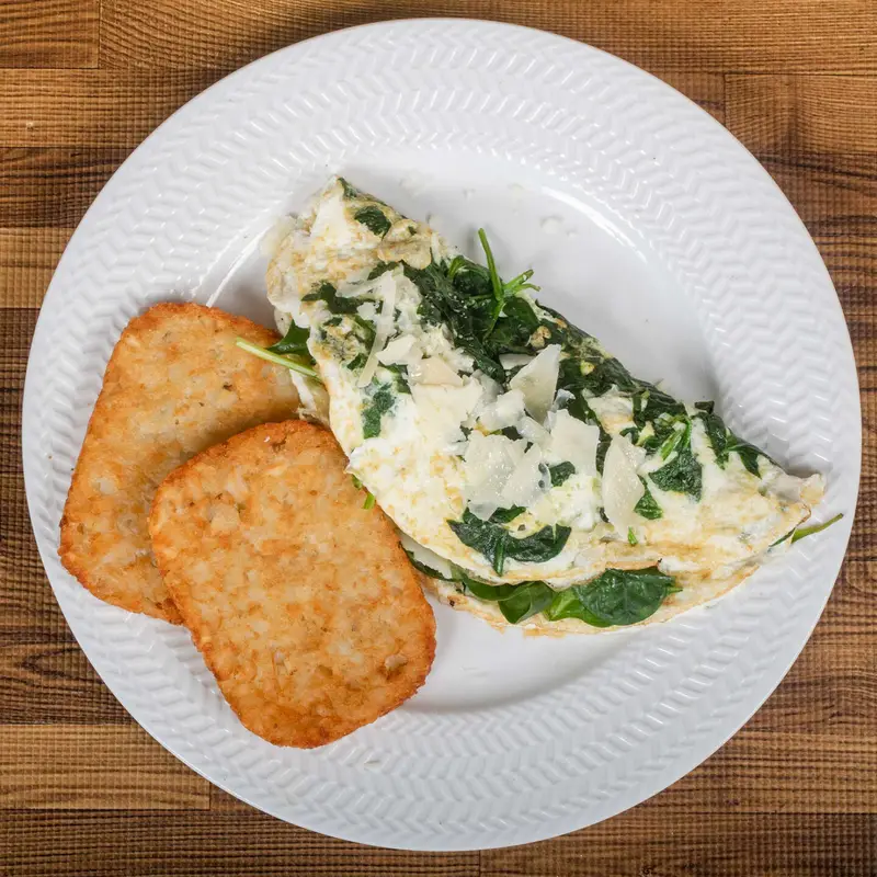 Spinach Omelette