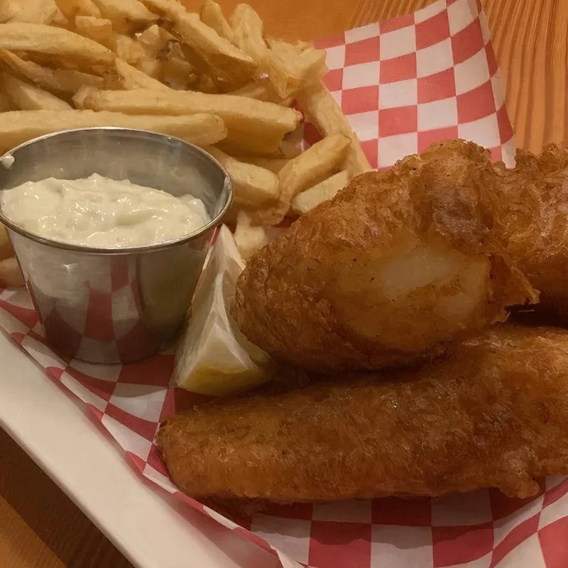 Beer Battered Fish & Chips
