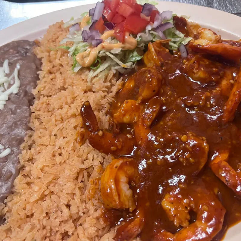 Camarones a la Diablа / Deviled Shrimp