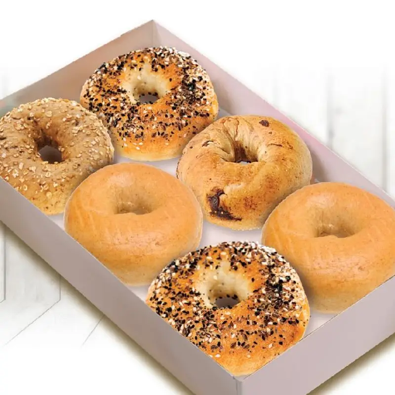HALF DOZEN BAGELS