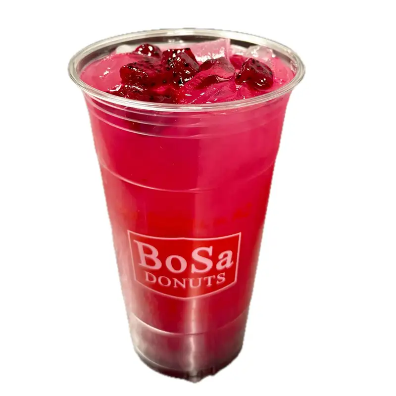 Dragon fruit ice lemonade