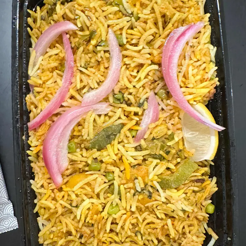 {GF} Vegetable Biryiani