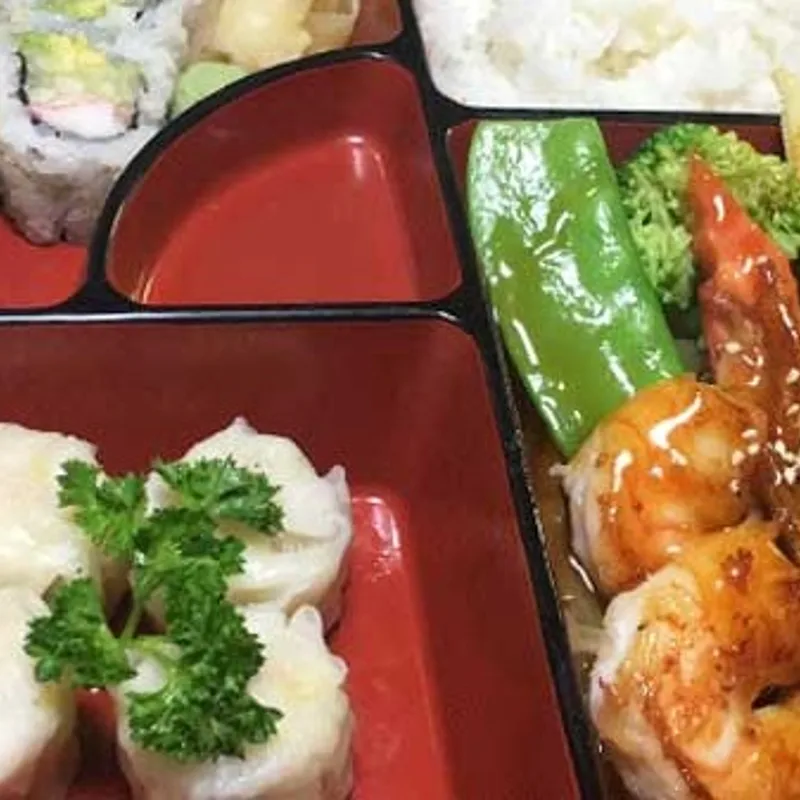 Shrimp Teriyaki Bento Box
