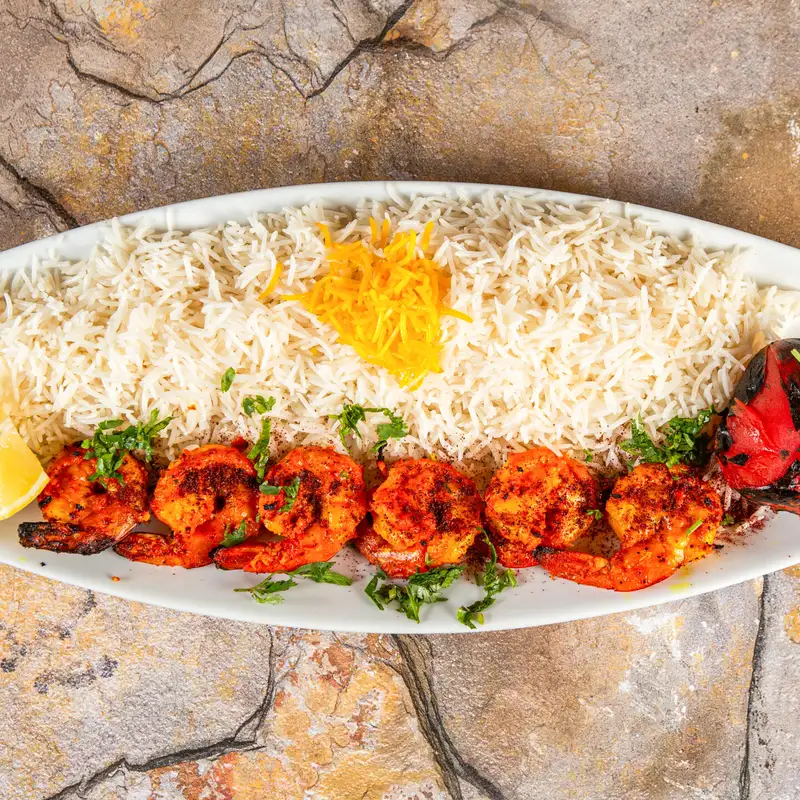 Shrimp Kabob Plate