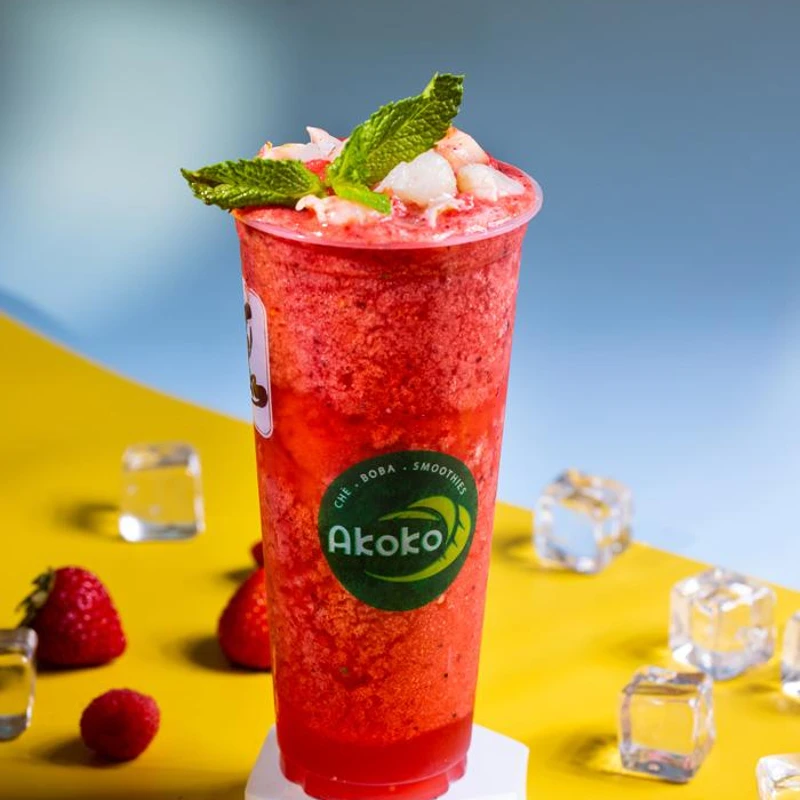 Peach Berry Fizzle