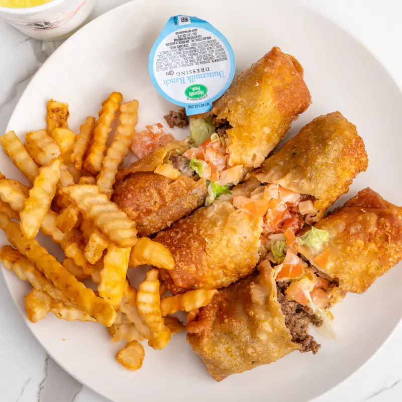 Taco egg roll 3pc