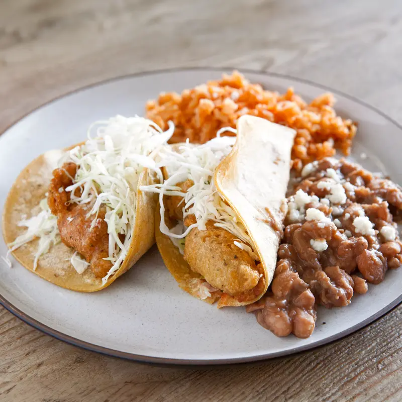 Fish Taco Plate