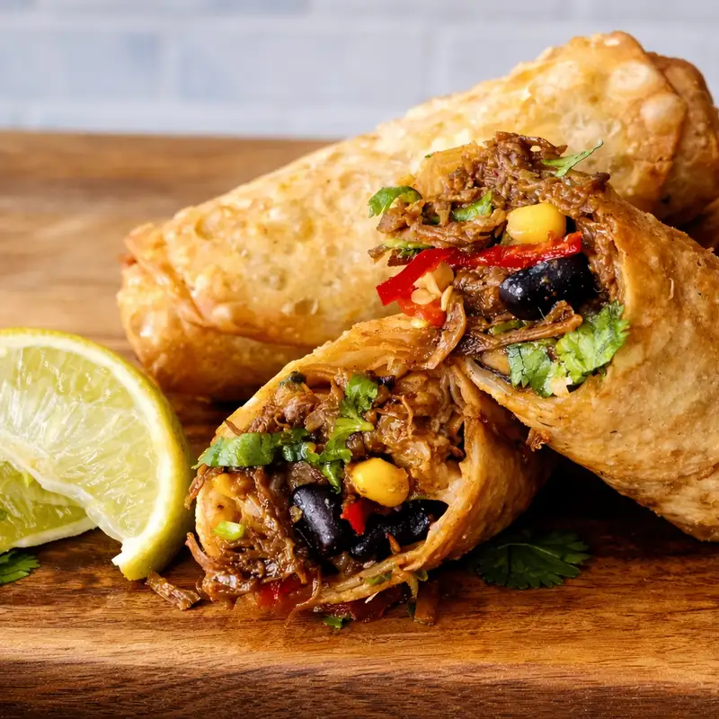 BIRRIA EGG ROLL