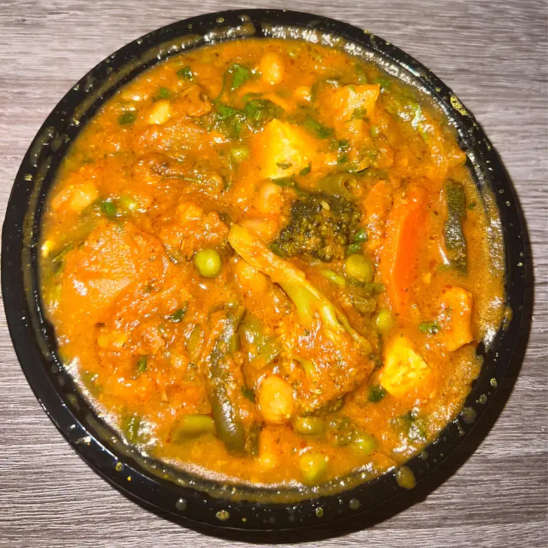 19. Mixed Vegetable Curry