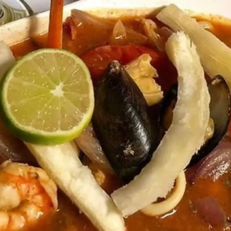 Sudado de Mariscos