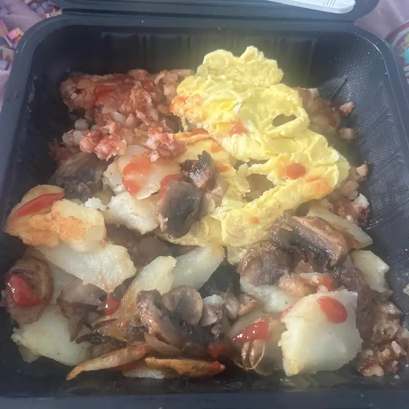 Corned Beef Hash And Eggs