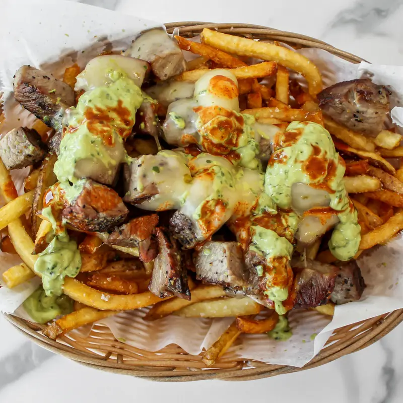 Loaded Tri Tip Fries