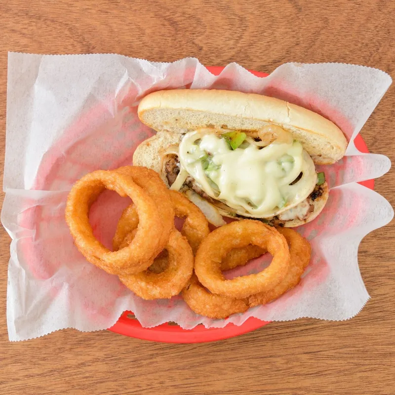 Steak or Chicken Philly Cheese