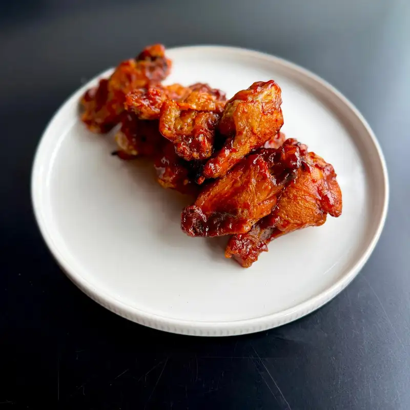 Smoky Bourbon Wings