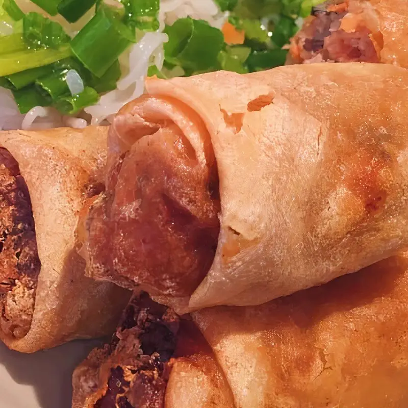 Full order egg rolls