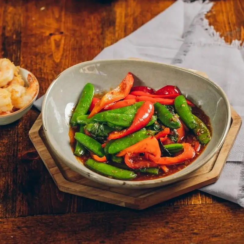 Basil Lemongrass Shrimp