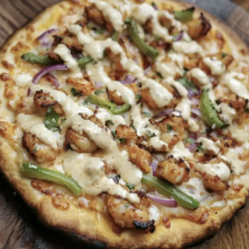 Crawfish Flat Bread