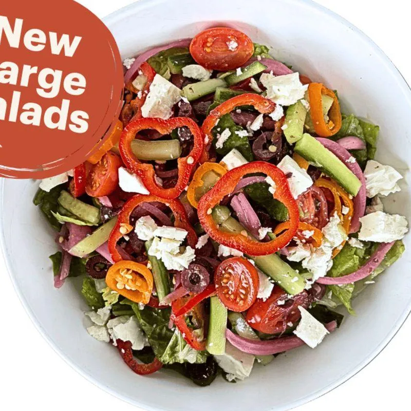 Large Greek Salad (Vegetarian, Gluten Free)