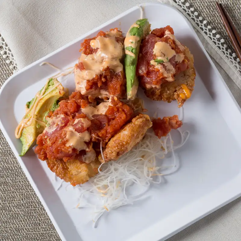 Spicy Tuna on Crispy Rice