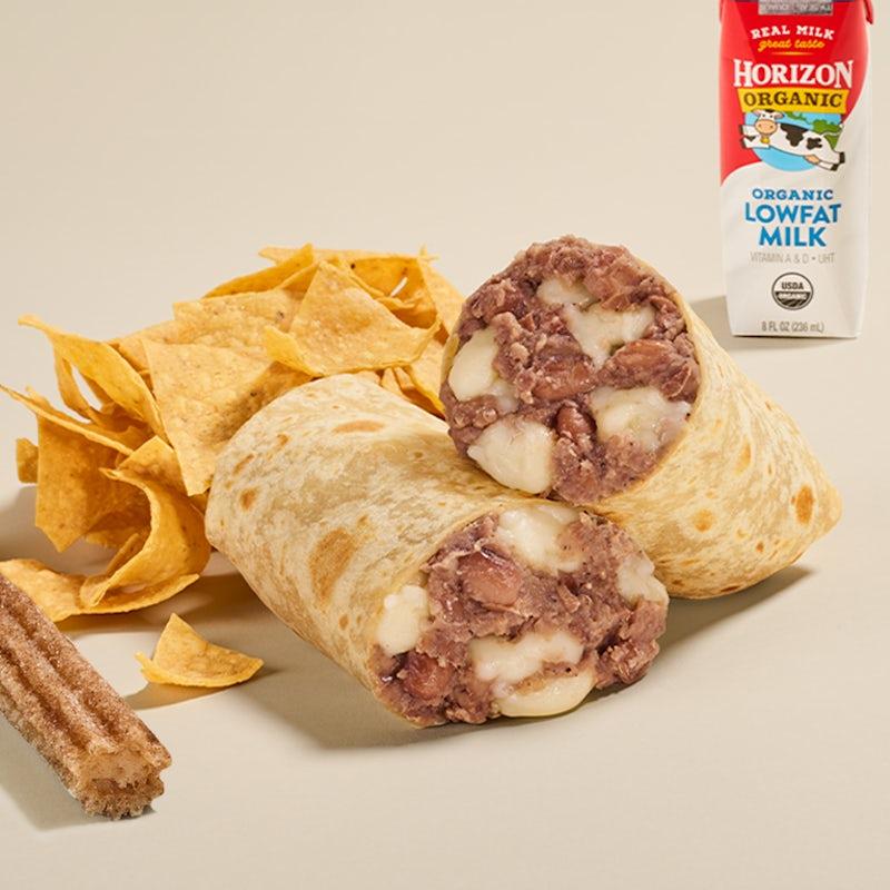 Kids Bean and Cheese Burrito