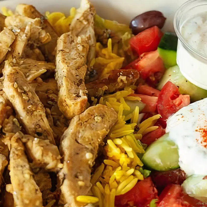 Chicken Shawarma Plate