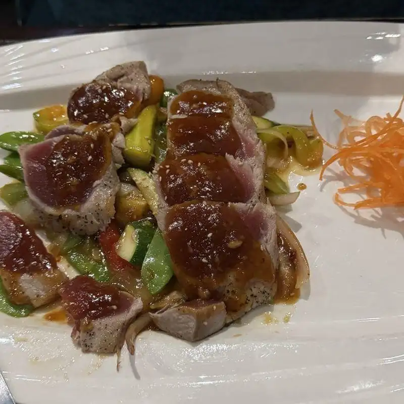 Pan Seared Tuna Steak