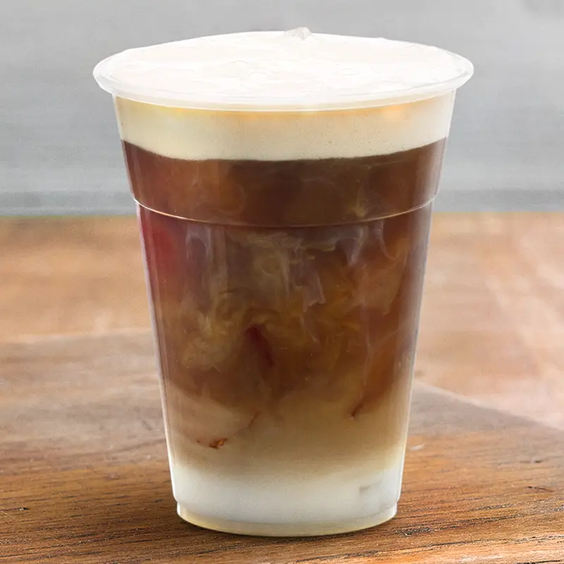 Vanilla Iced Coffee With Cold Foam