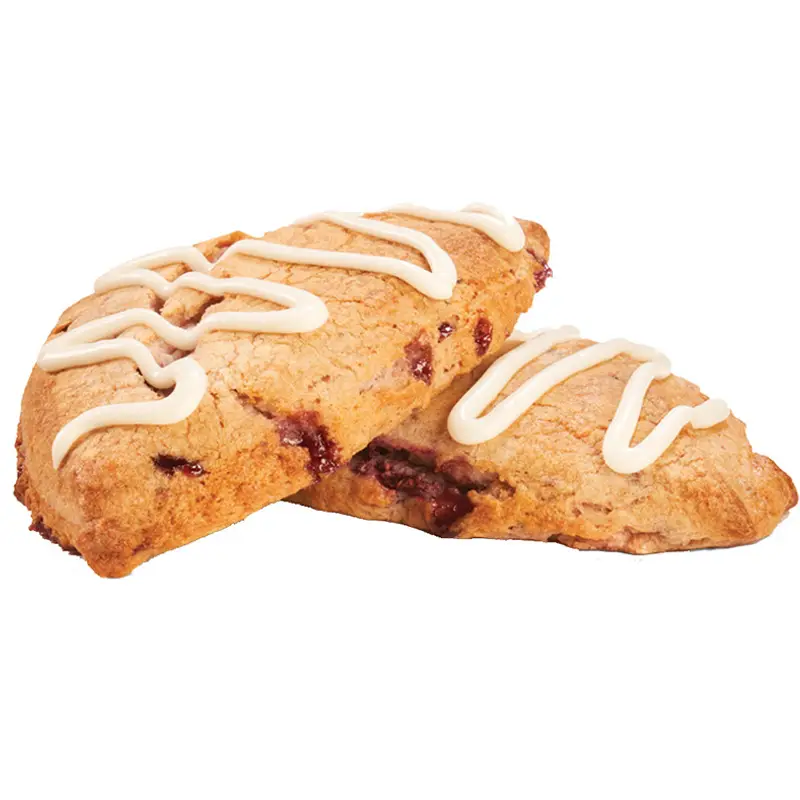 Raspberry Double Chocolate Scone