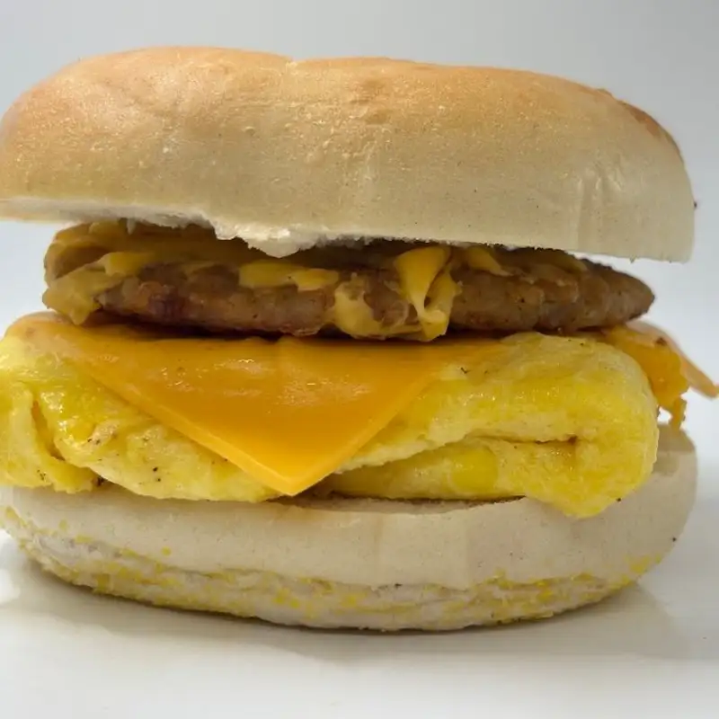Sausage Egg Bagel