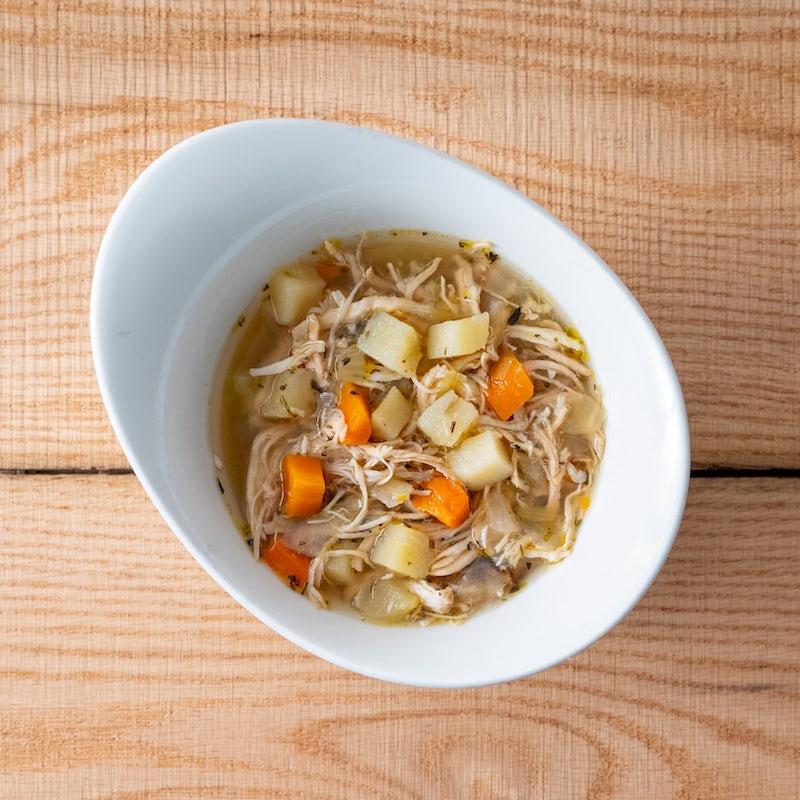 cup - rustic chicken