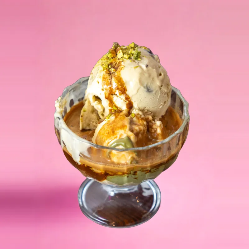 Pistachio Affogato