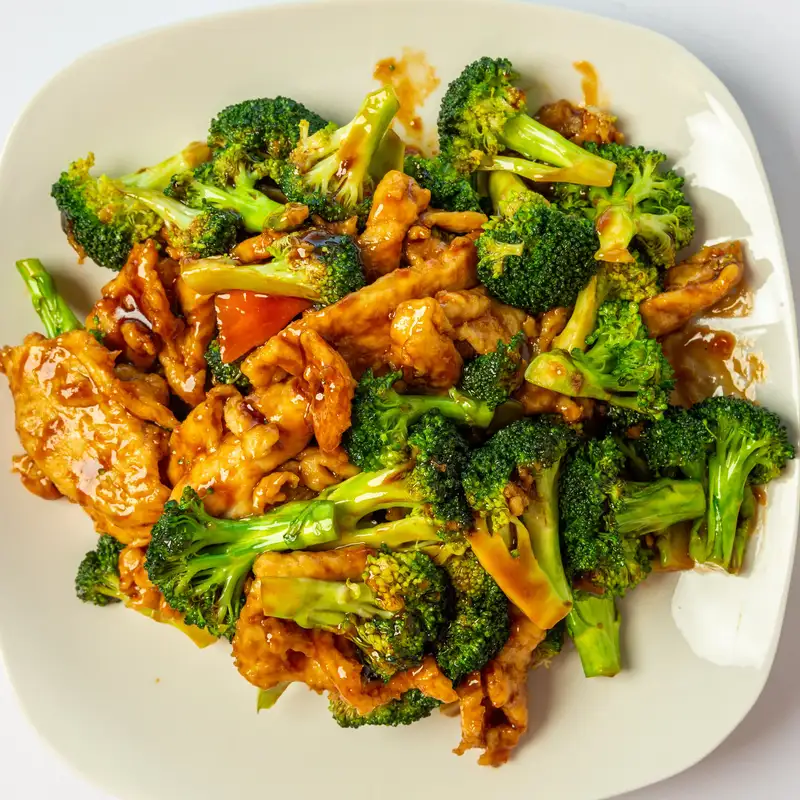 C 7. Chicken with Broccoli