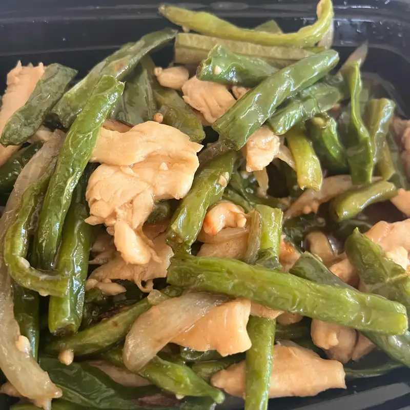 Chicken with String Beans