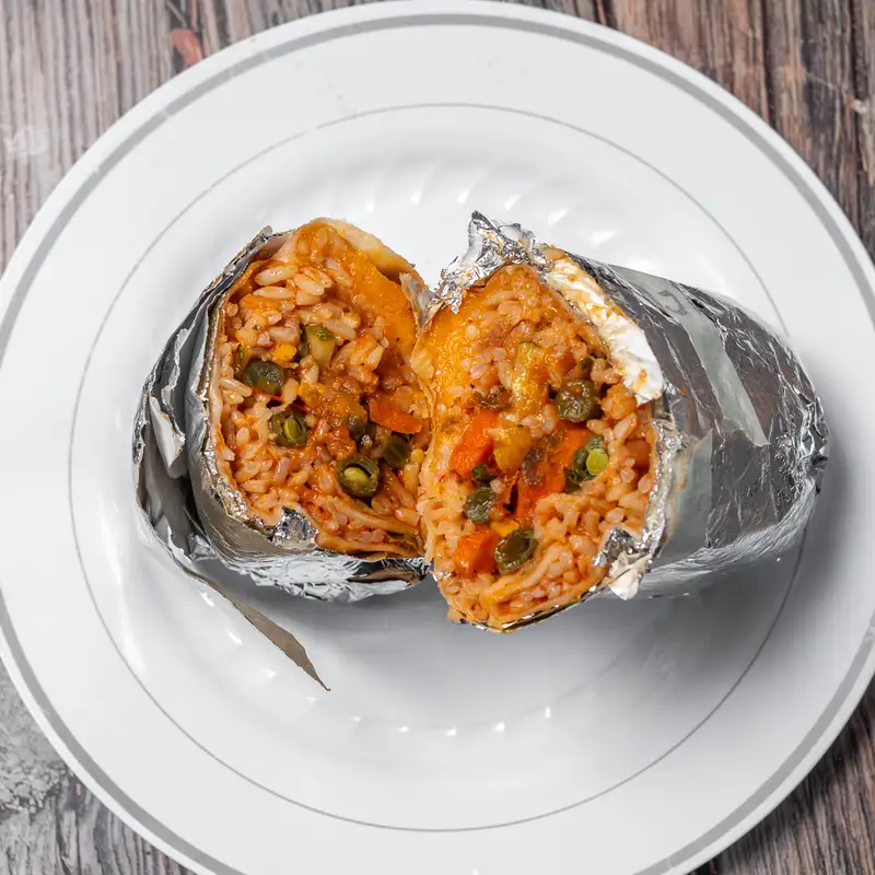 Mission Veggie Burrito