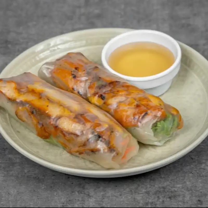 Grilled Chicken Spring Roll