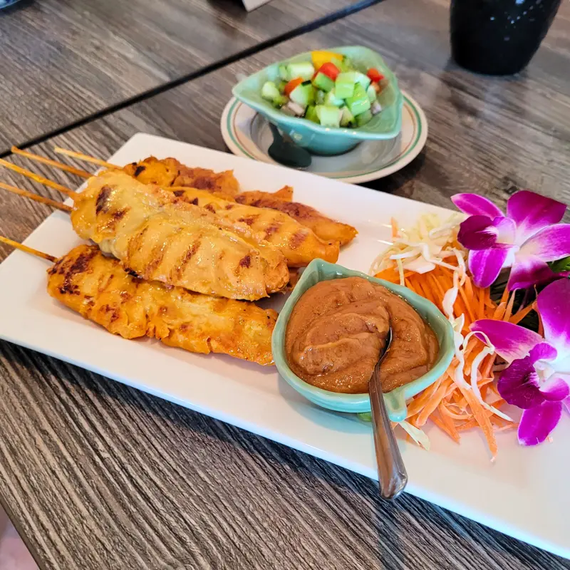 A11. Chicken Satay (5)