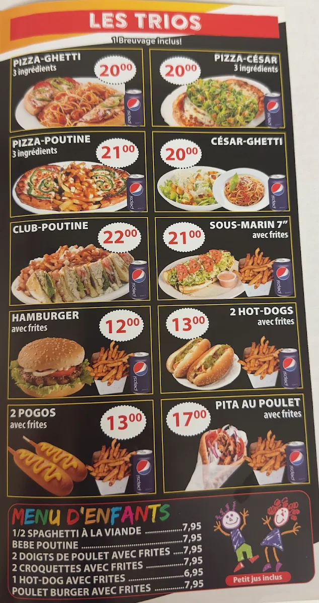 Menu, Resto 62