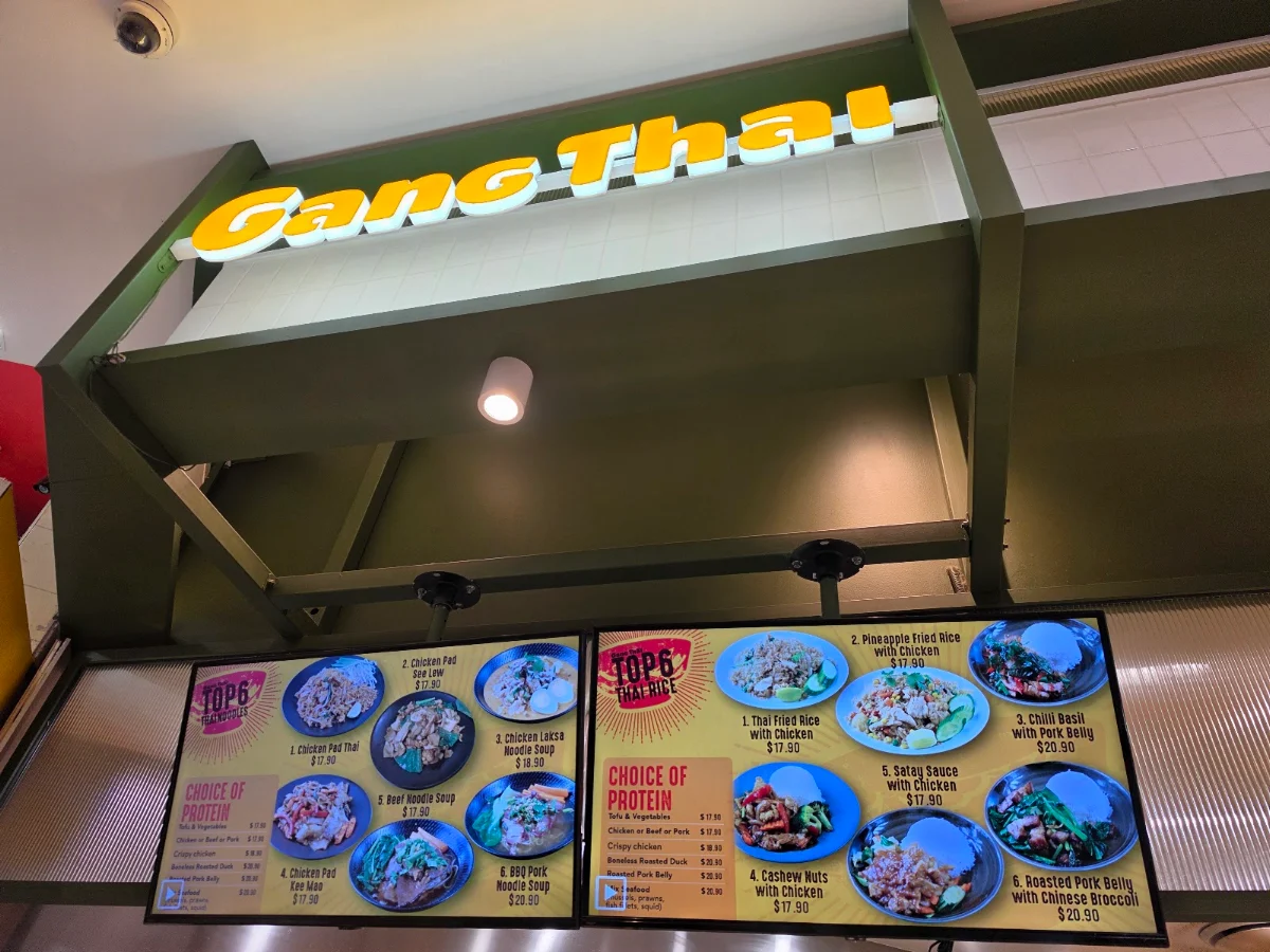 Menu, Gang Thai