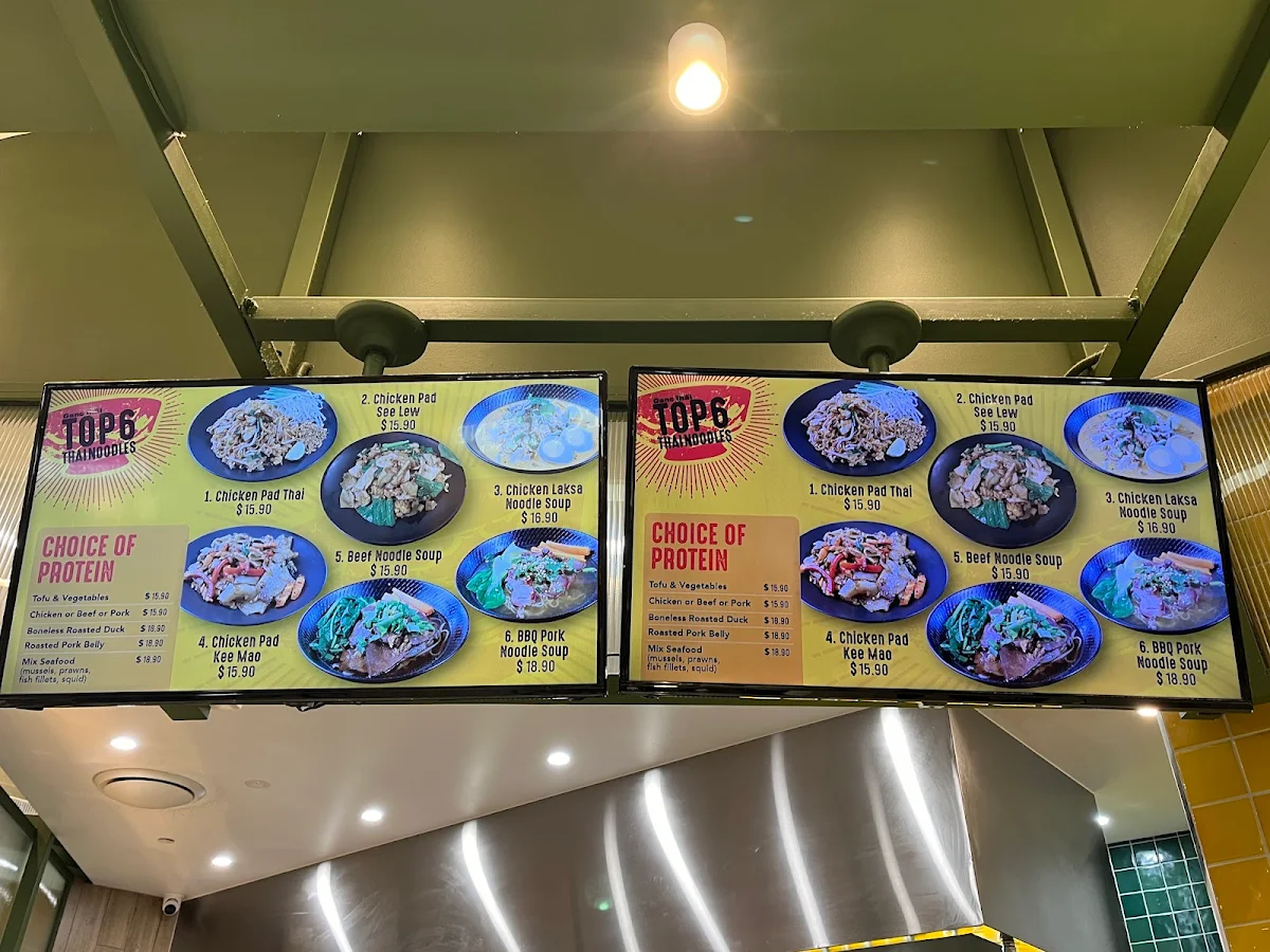 Menu, Gang Thai