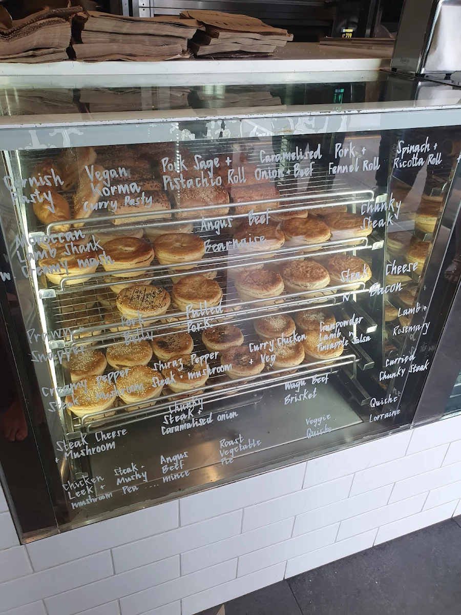 Menu, Rick’s Artisan Pies & Sourdough