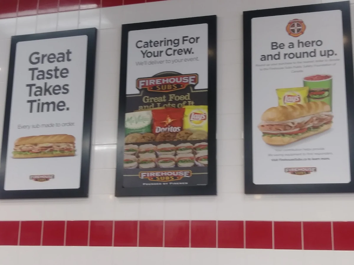 Menu, Firehouse Subs East Gwillimbury / Newmarket