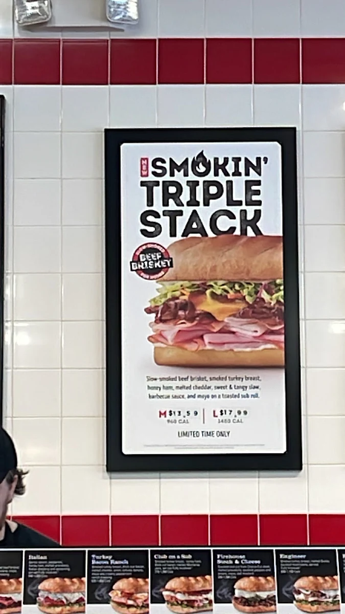 Menu, Firehouse Subs East Gwillimbury / Newmarket