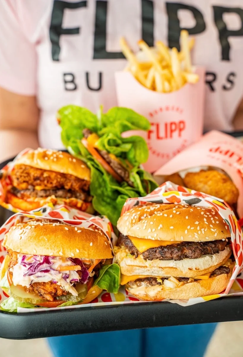 Food & drink, Flipp Burgers | Elara Village