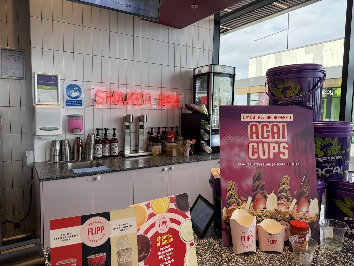 Vibe, Flipp Burgers | Elara Village