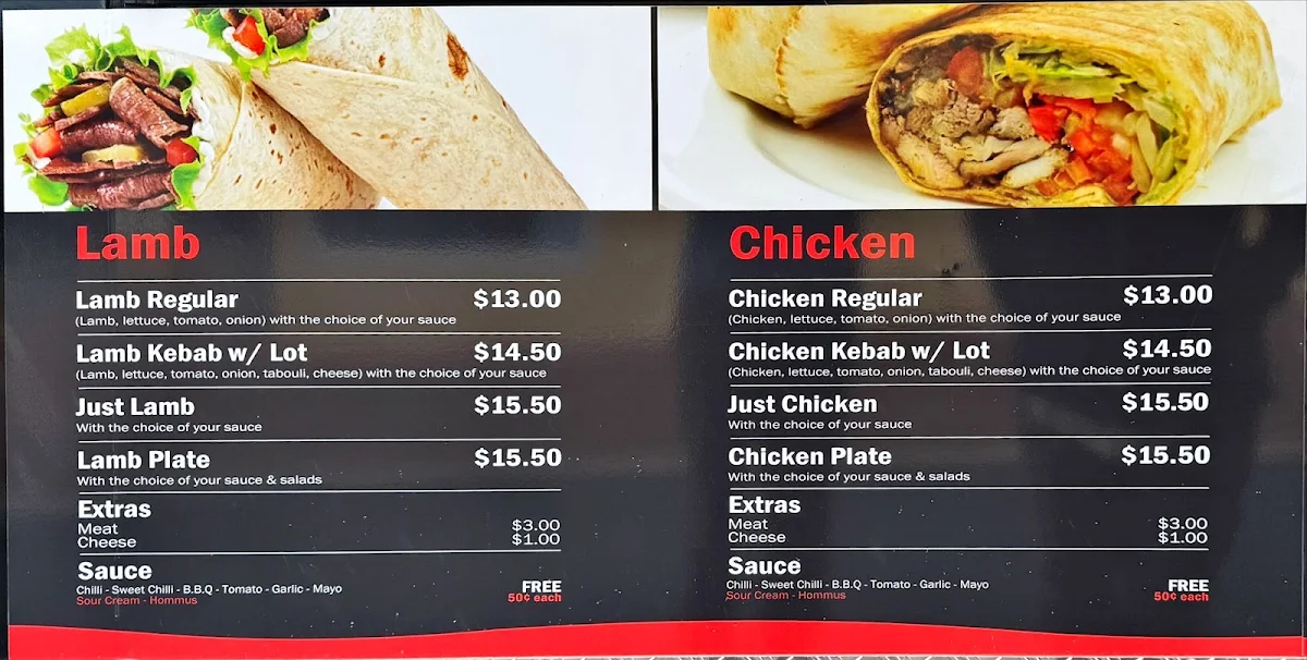 Menu photo 1