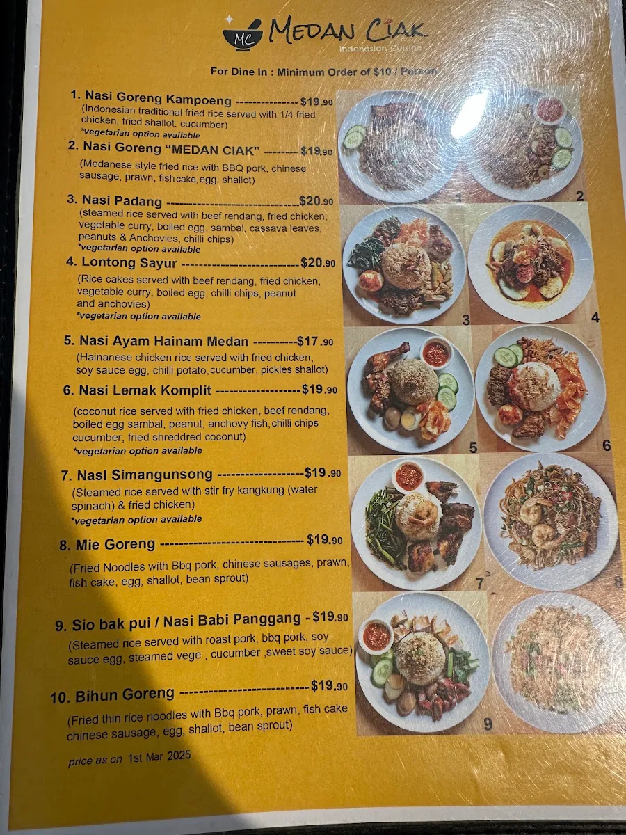 Menu photo 1