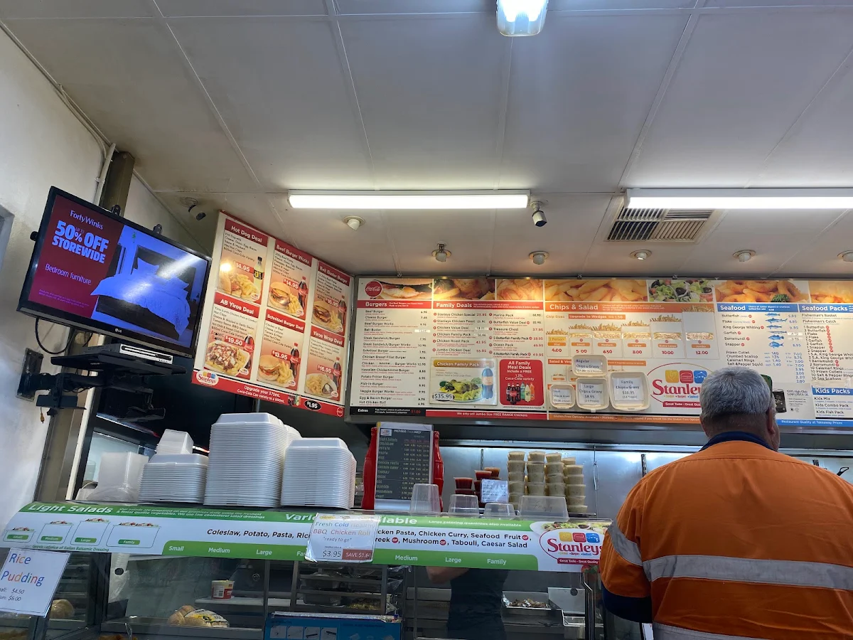 Vibe, Stanleys Chicken Burgers Seafood