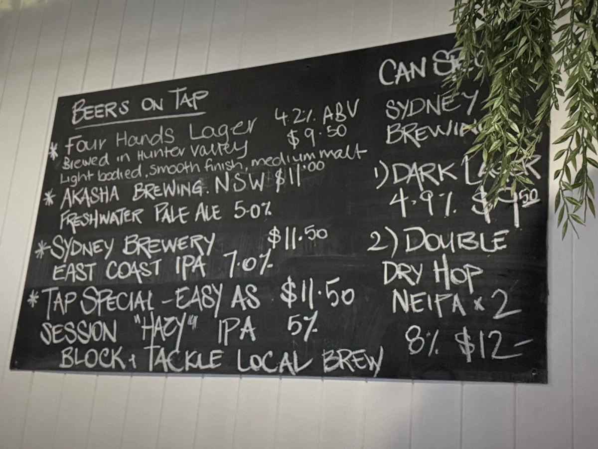 Menu, Four Hands Tapas & Pizza Restaurant