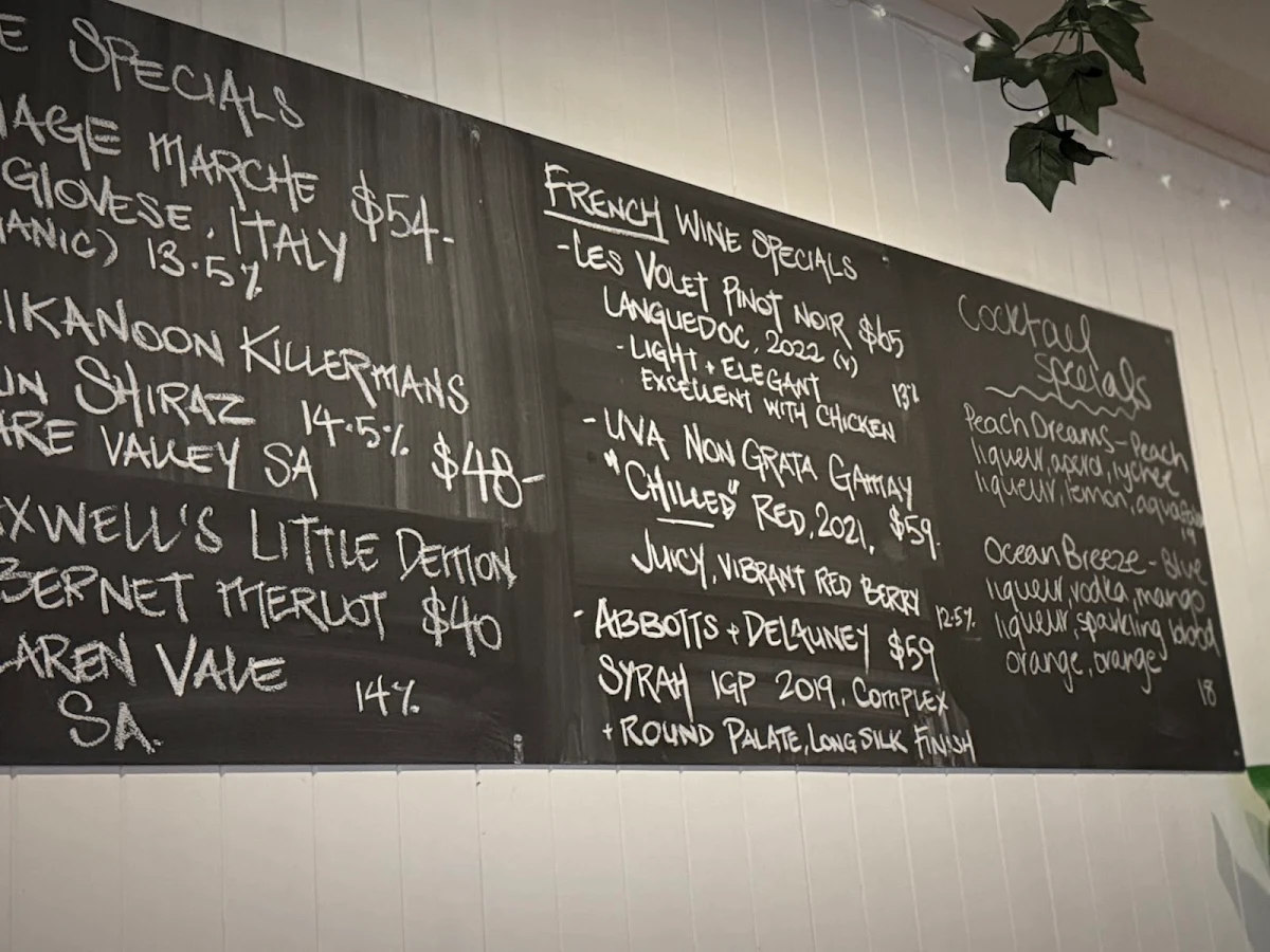 Menu, Four Hands Tapas & Pizza Restaurant