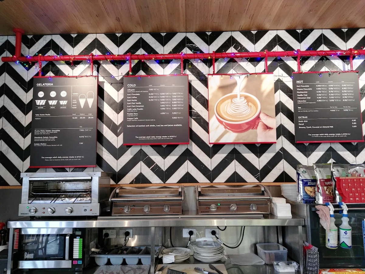 Menu, CIBO Espresso